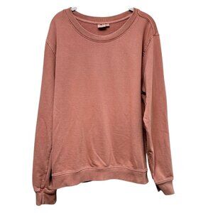 ONIA Garment Dye French Terry Sweatshirt Men Medium Cotton Pullover